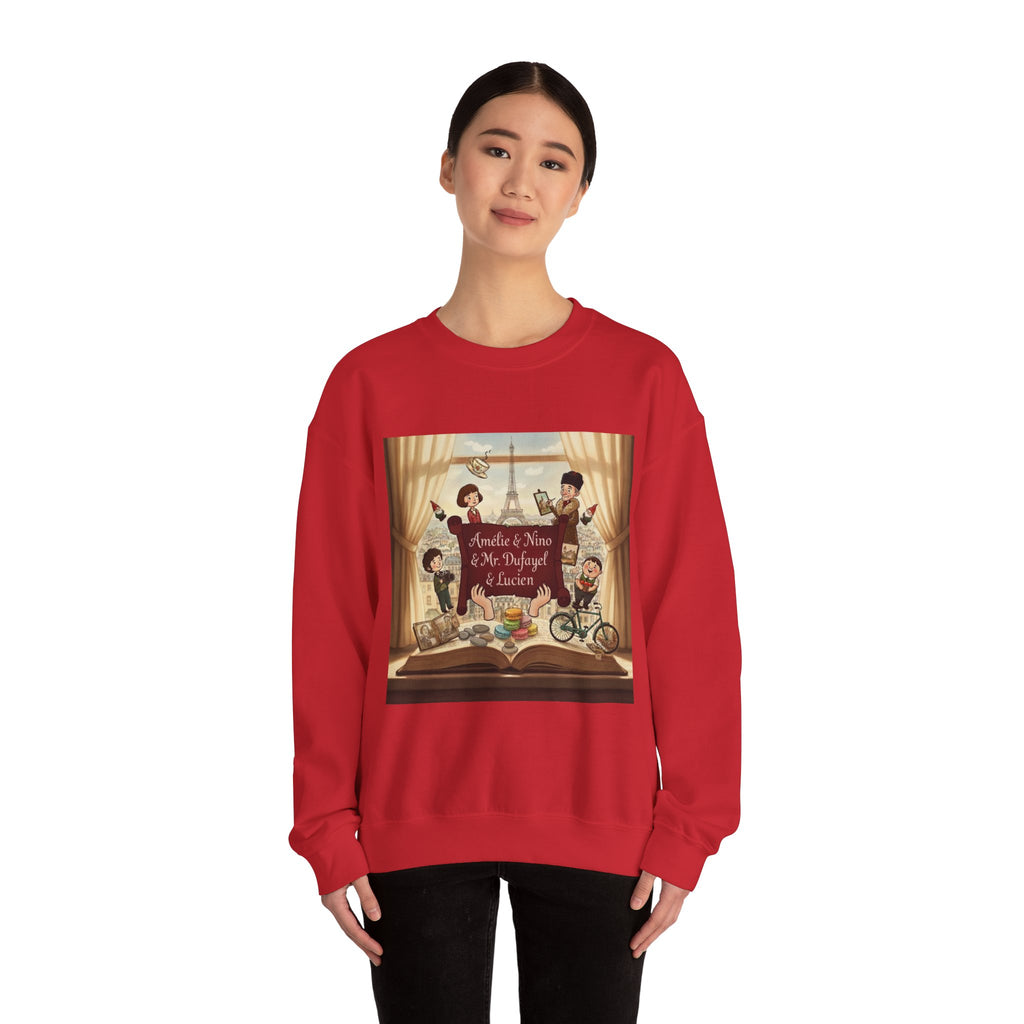 Literary Adventure Crewneck Sweatshirt - Perfect for Book Lovers