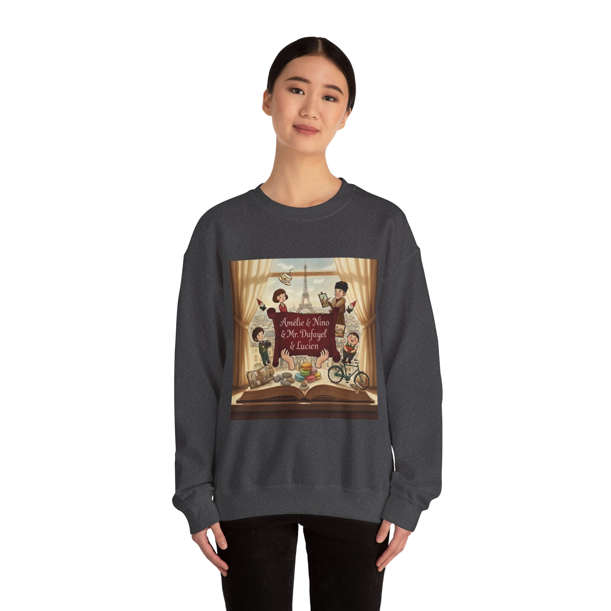Literary Adventure Crewneck Sweatshirt - Perfect for Book Lovers