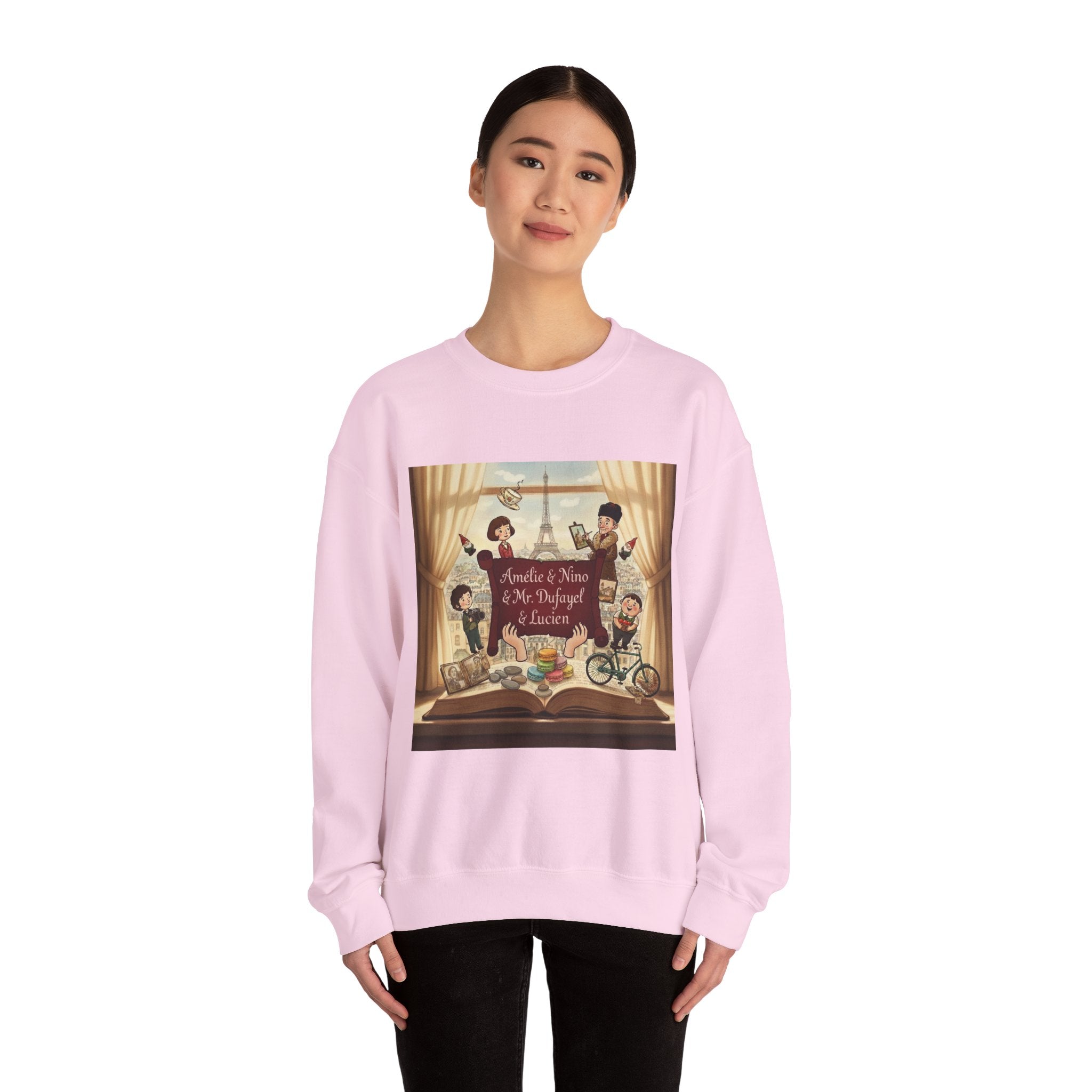 Literary Adventure Crewneck Sweatshirt - Perfect for Book Lovers