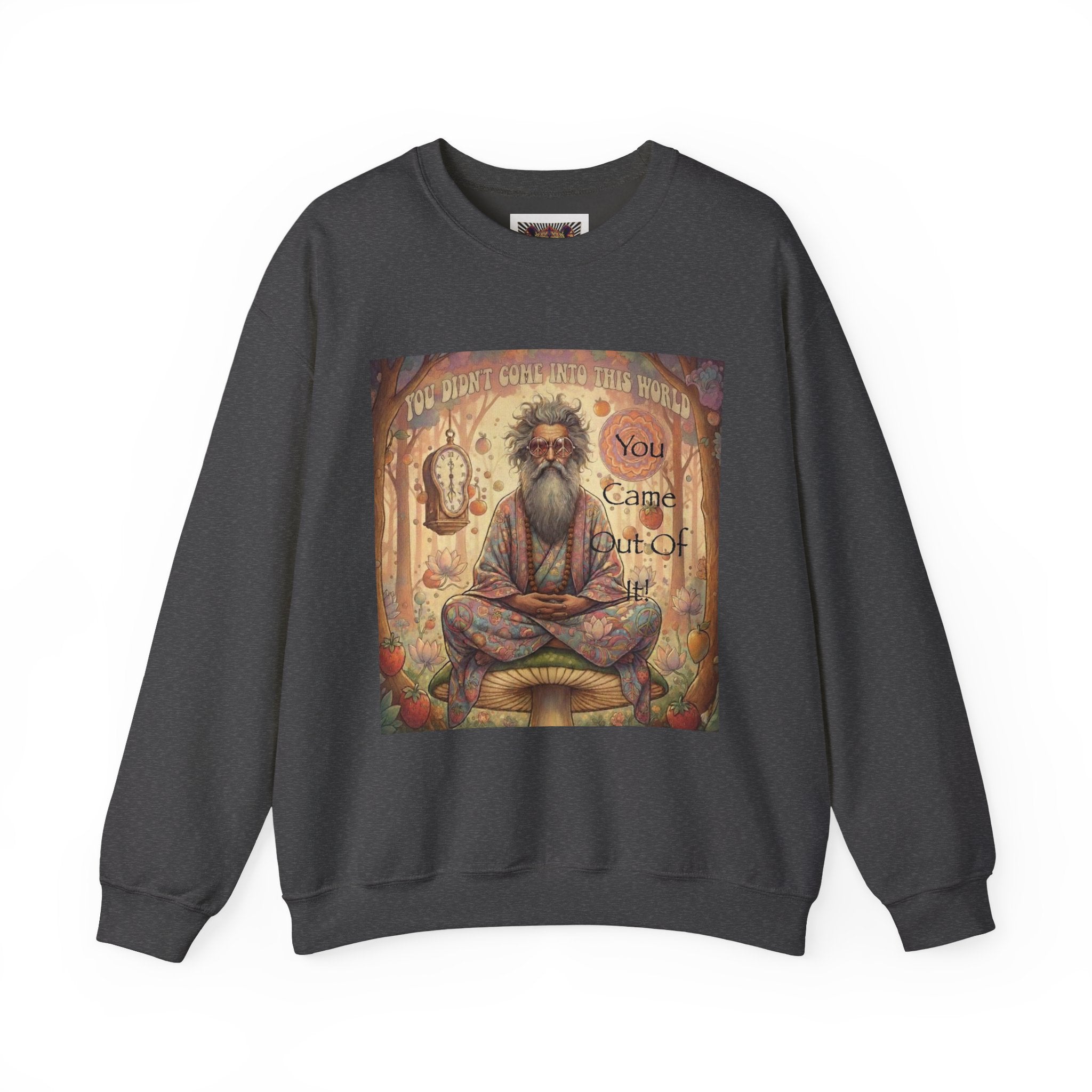 Meditative Spirit Crewneck Sweatshirt – Peaceful Vibe for Mindfulness Lovers