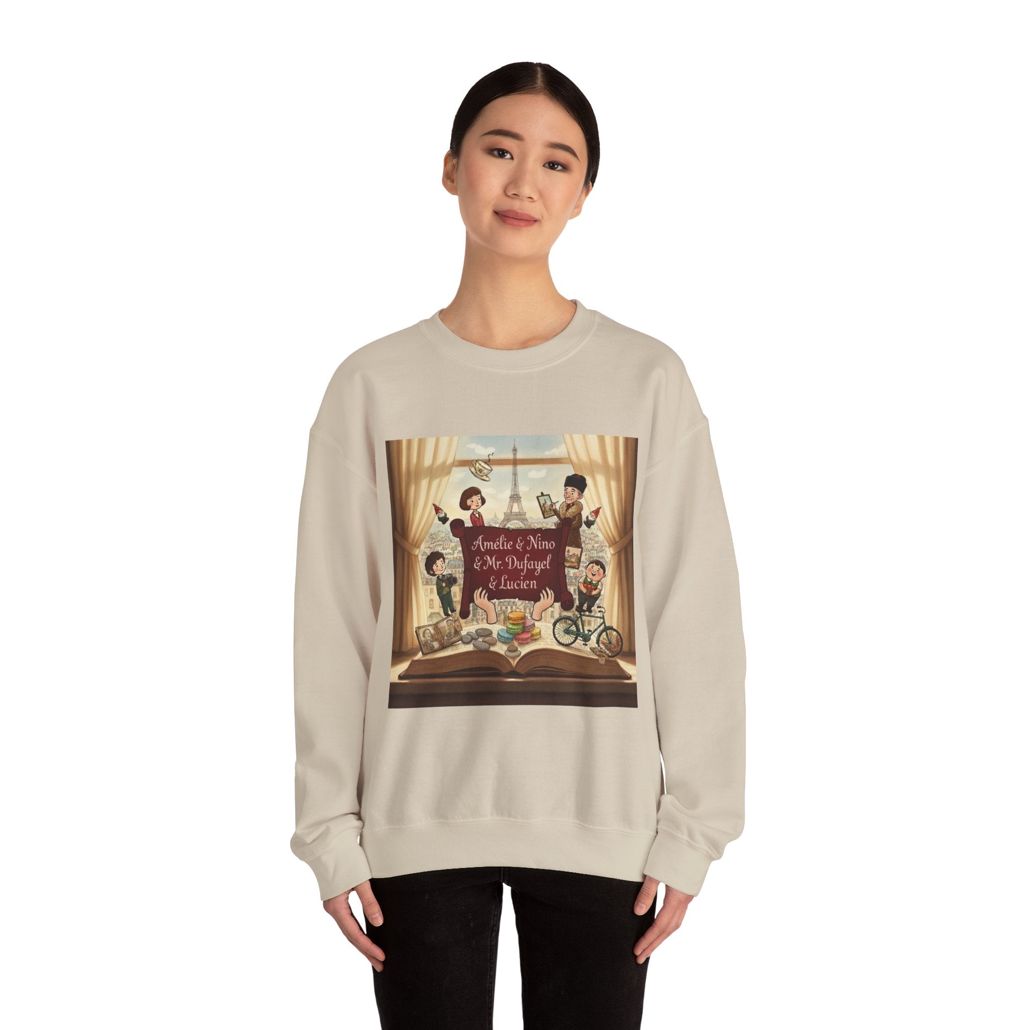 Literary Adventure Crewneck Sweatshirt - Perfect for Book Lovers