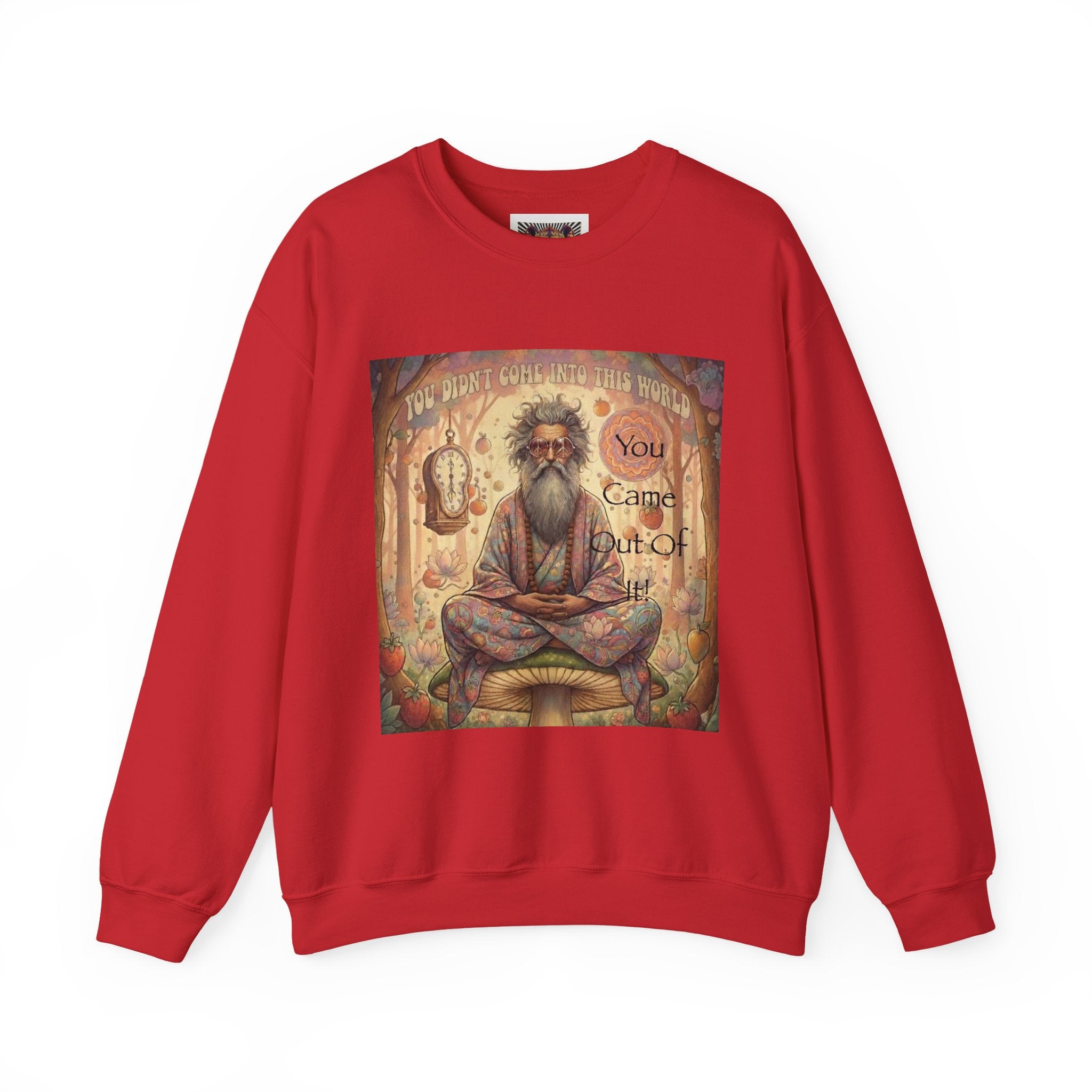 Meditative Spirit Crewneck Sweatshirt – Peaceful Vibe for Mindfulness Lovers