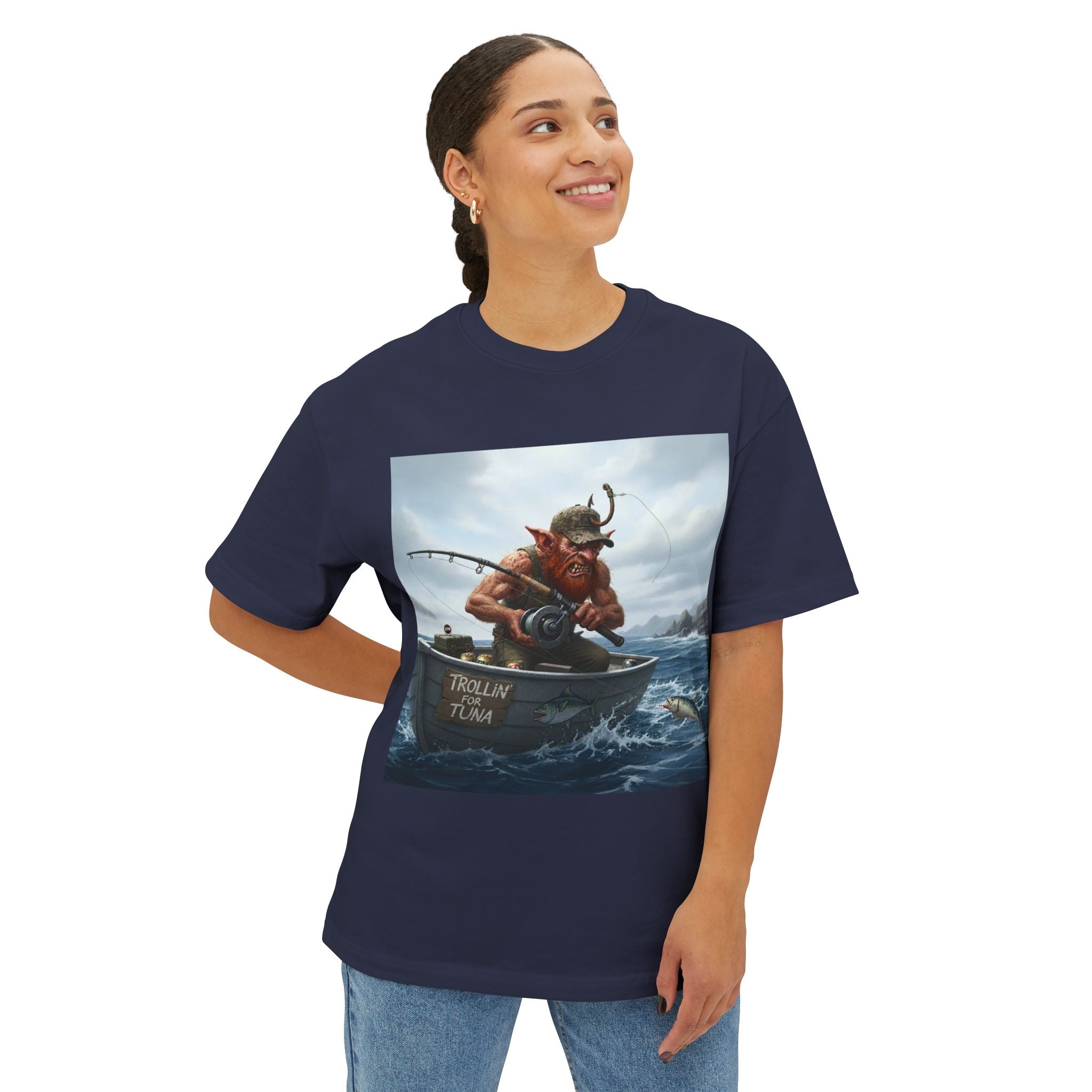 Fishing Trolling Graphic Tee for Outdoorsy Men