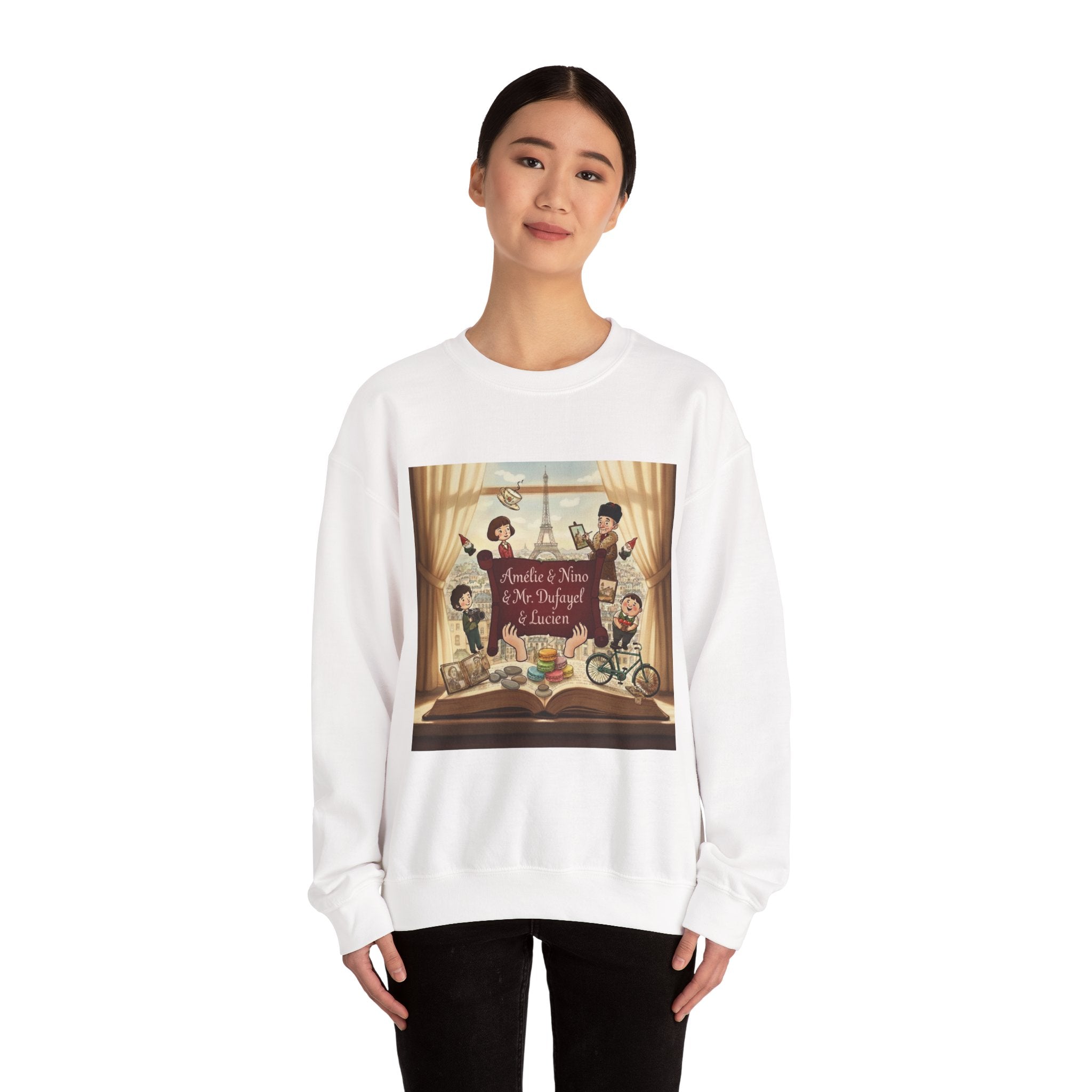 Literary Adventure Crewneck Sweatshirt - Perfect for Book Lovers