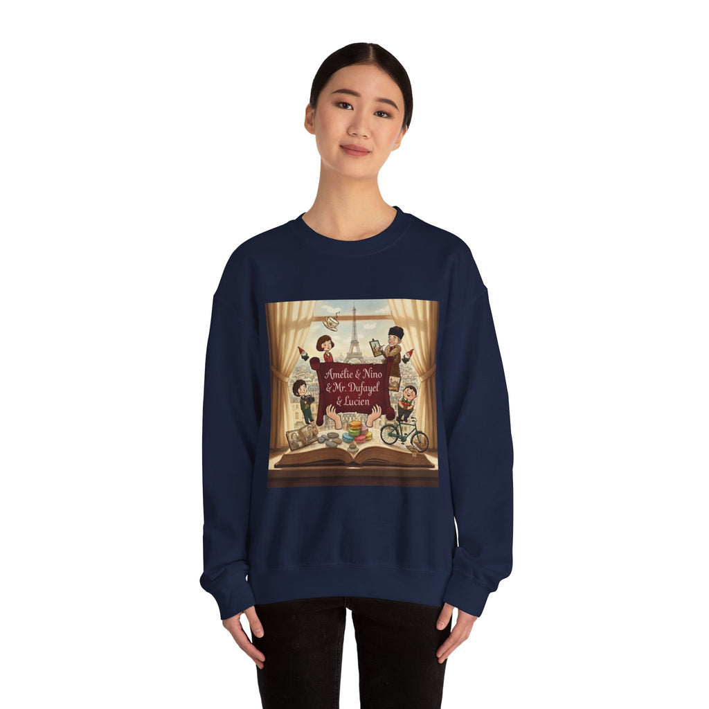 Literary Adventure Crewneck Sweatshirt - Perfect for Book Lovers