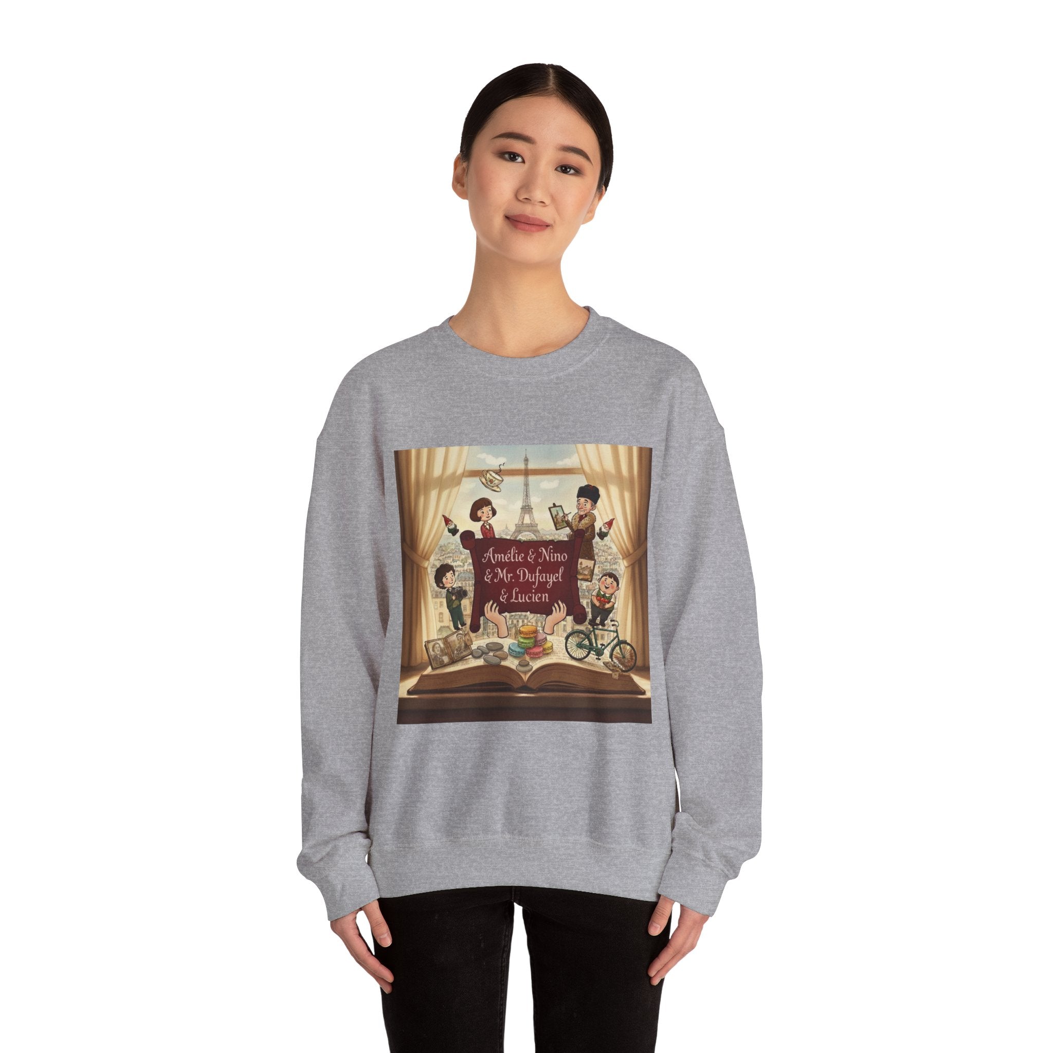 Literary Adventure Crewneck Sweatshirt - Perfect for Book Lovers