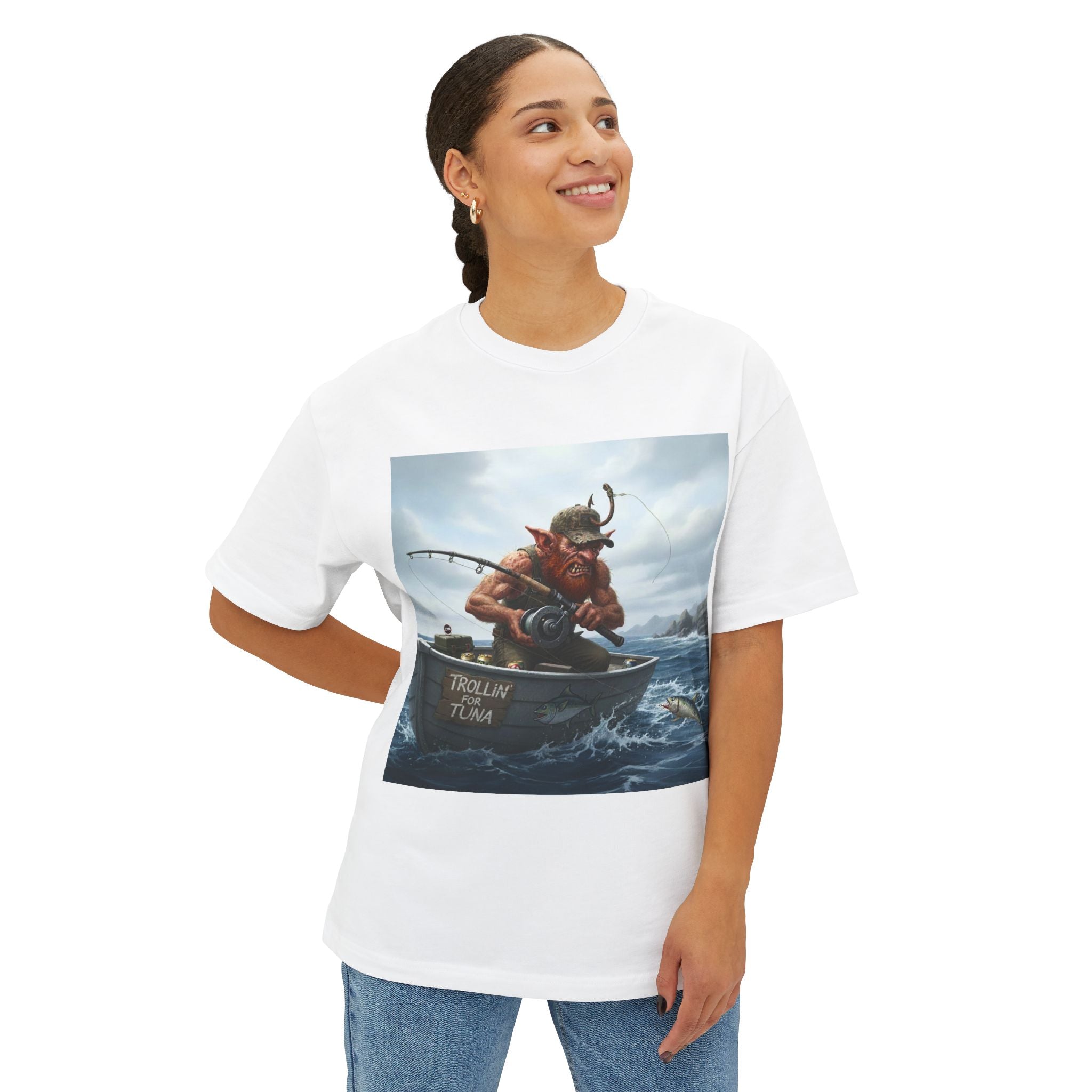 Fishing Trolling Graphic Tee for Outdoorsy Men
