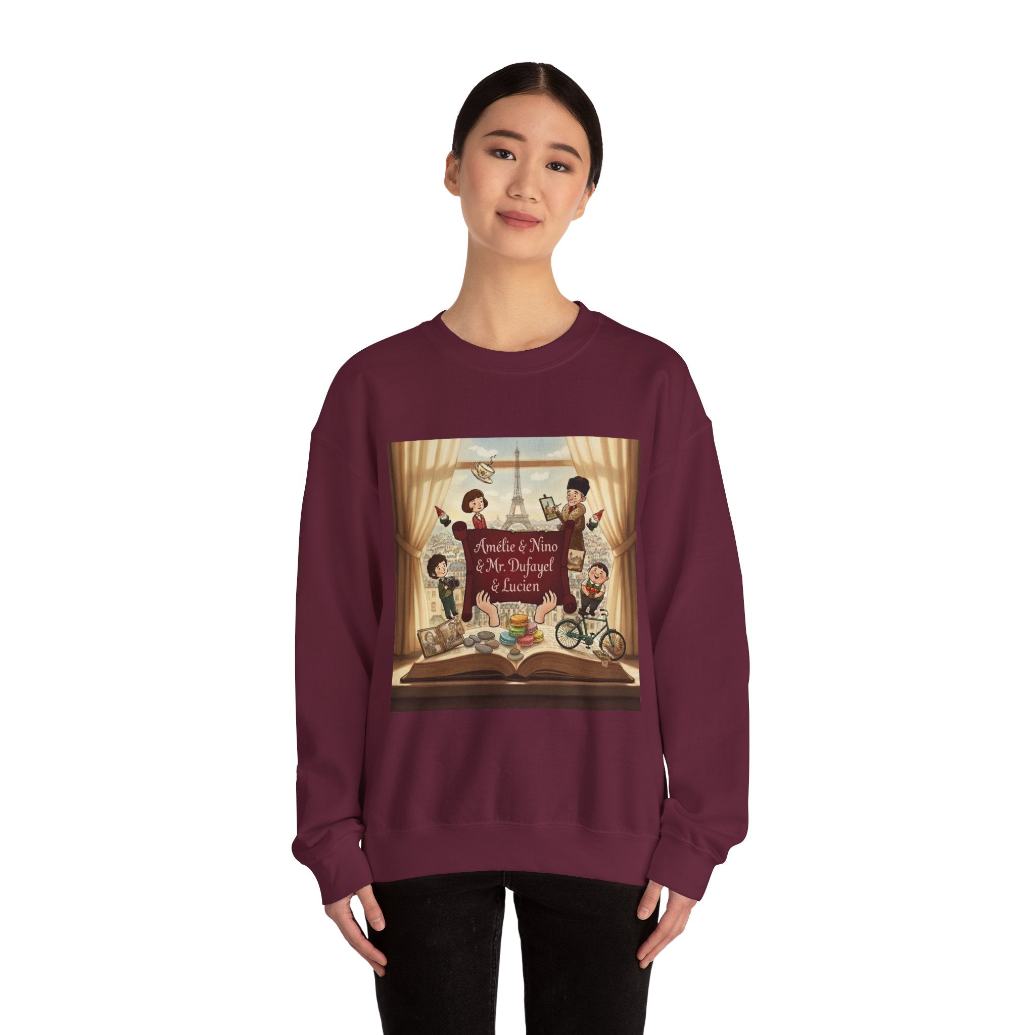 Literary Adventure Crewneck Sweatshirt - Perfect for Book Lovers