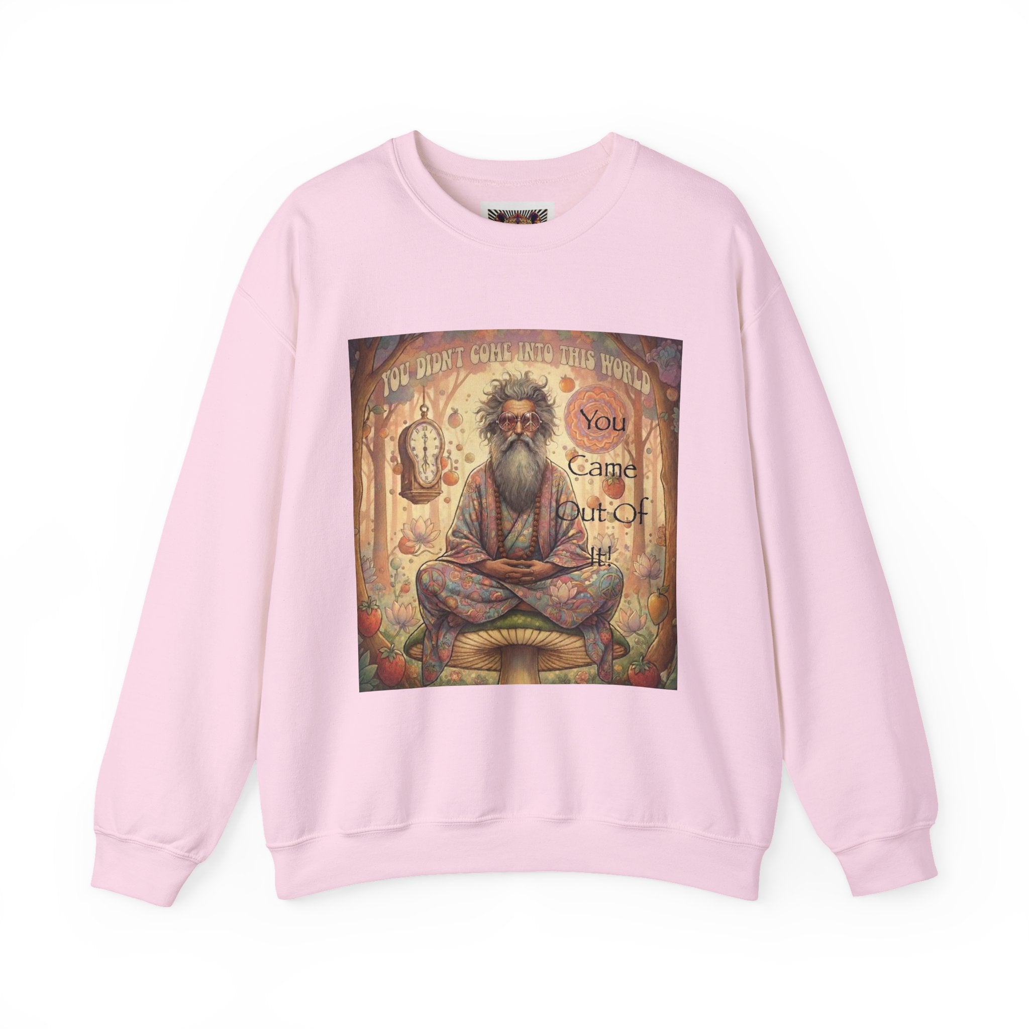 Meditative Spirit Crewneck Sweatshirt – Peaceful Vibe for Mindfulness Lovers