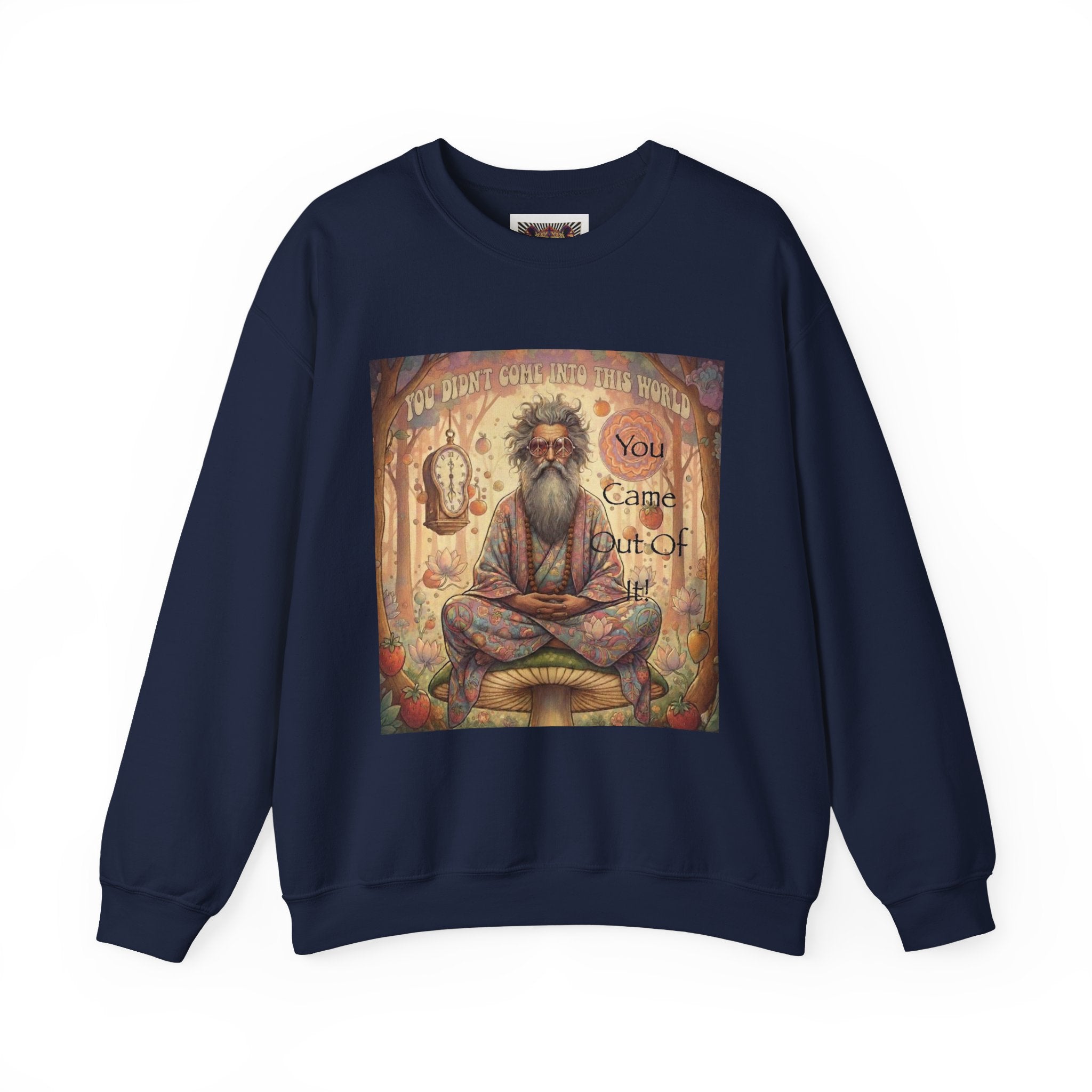 Meditative Spirit Crewneck Sweatshirt – Peaceful Vibe for Mindfulness Lovers