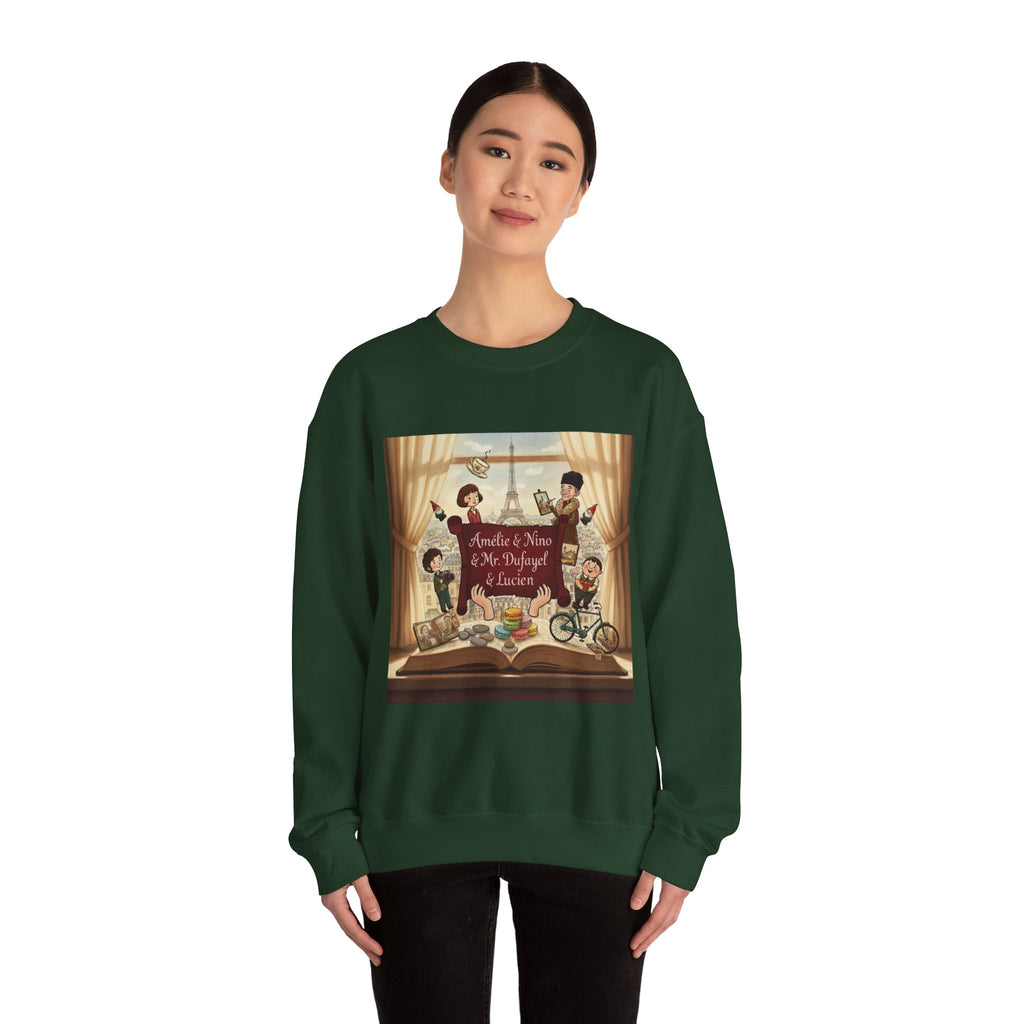 Literary Adventure Crewneck Sweatshirt - Perfect for Book Lovers