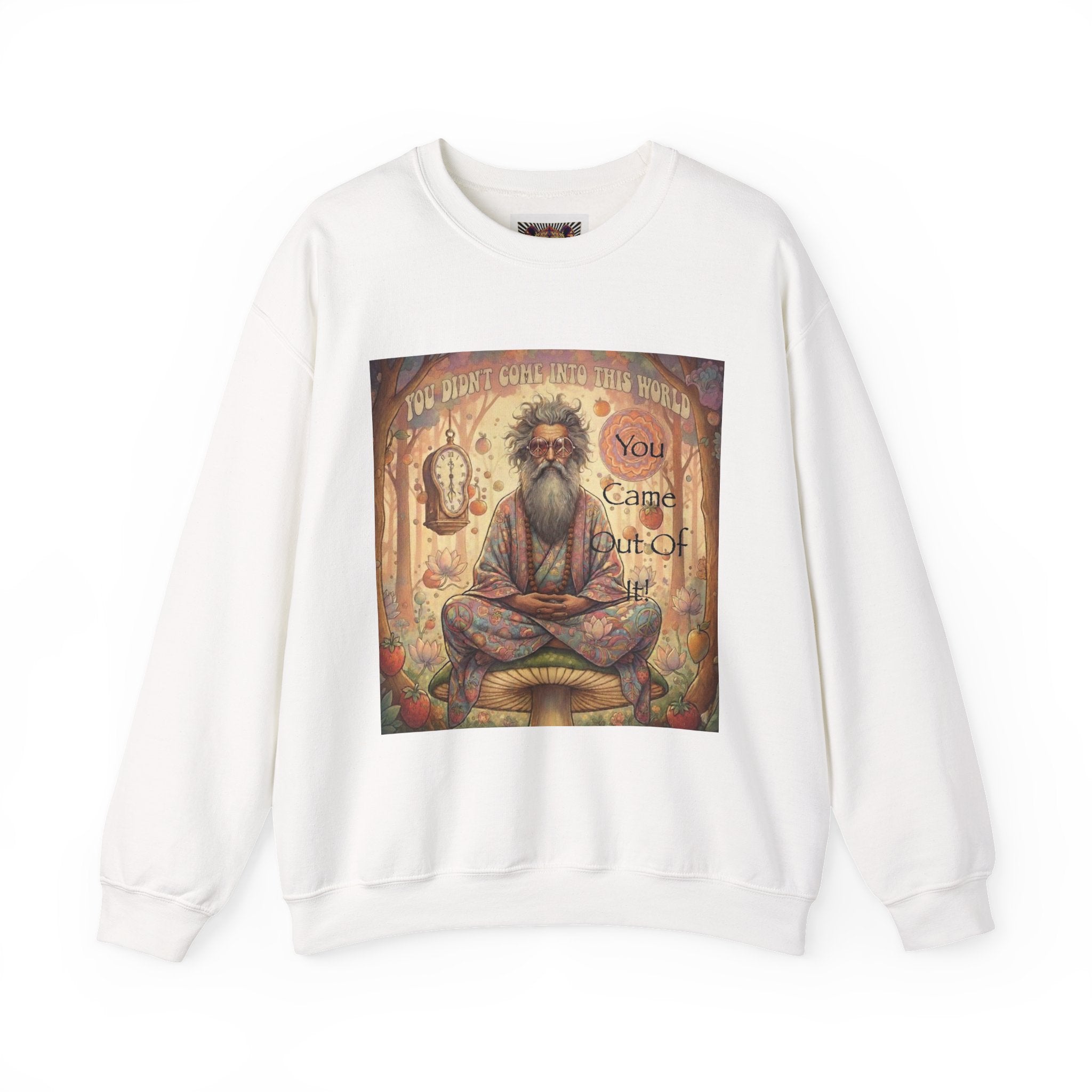 Meditative Spirit Crewneck Sweatshirt – Peaceful Vibe for Mindfulness Lovers