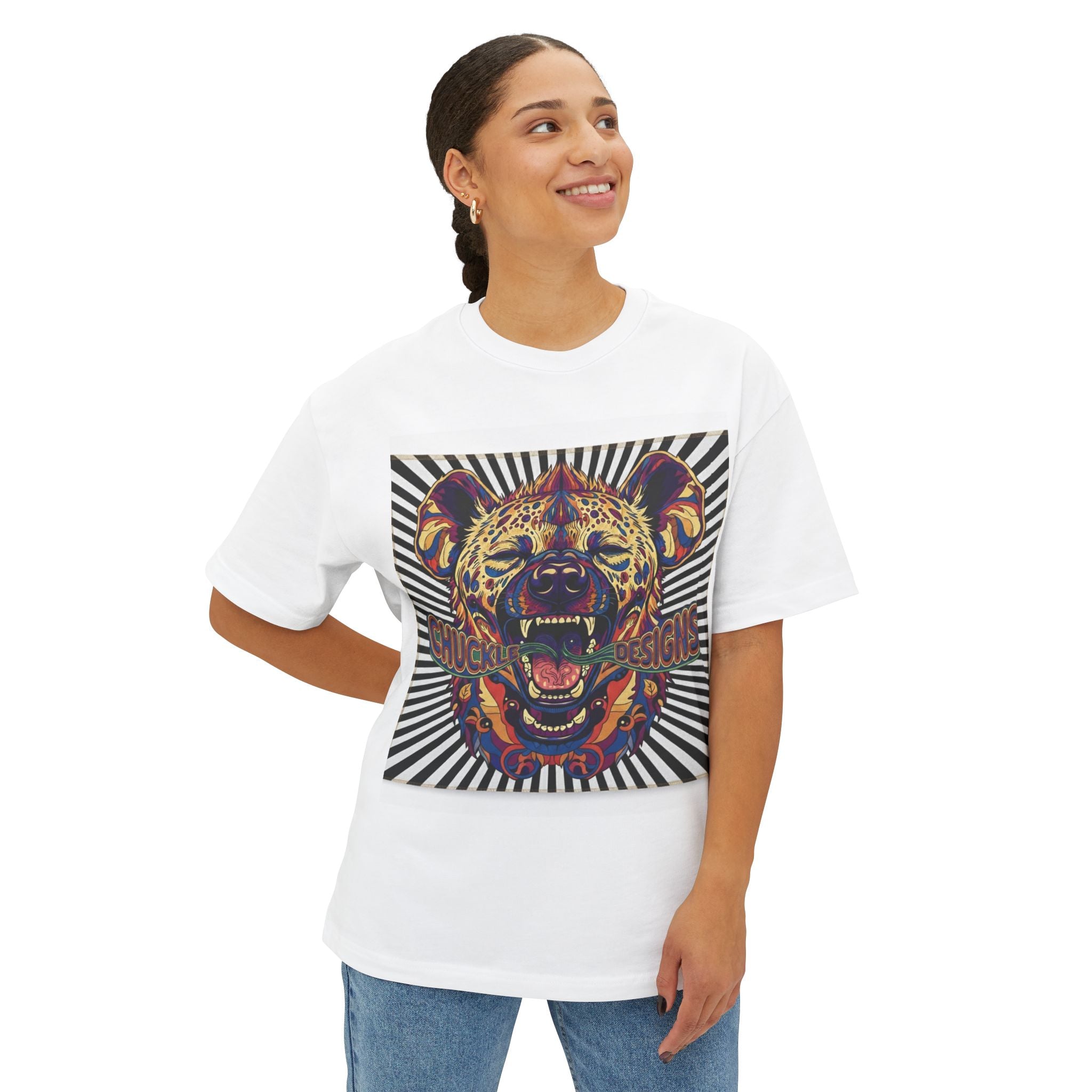 Vintage Tiger Graphic Oversized Tee